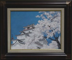 画像1: 「若松　鶴ヶ城の櫻 」