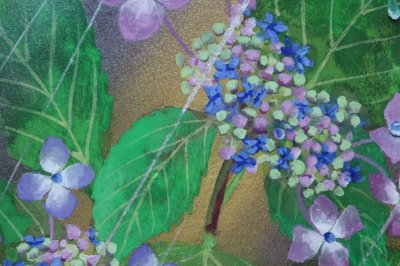 画像3: 「雨に咲く花　紫陽花」